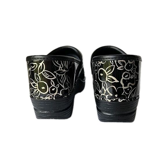 Dansko Professional Clog Patent Leather Metallic Rose EU Size 38 US 7.5 8 - Picture 5 of 9